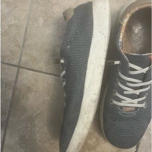 Hey dude shoes blue with cork board sole